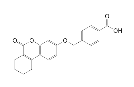4-{[(6-oxo-7,8,9,10-tetrahydro-6H-benzo[c]chromen-3-yl)oxy]methyl}benzoic acid