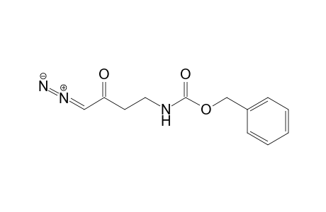 Diazo(N-benzyloxycarbonyl.beta.alanyl)methane