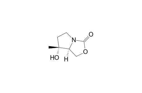 1H,3H-Pyrrolo[1,2-c]oxazol-3-one, tetrahydro-7-hydroxy-7-methyl-, trans-