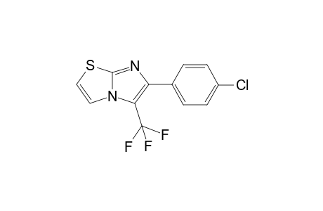 6-(4-Chlorophenyl)-5-(trifluoromethyl)imidazo[2,1-b]thiazole