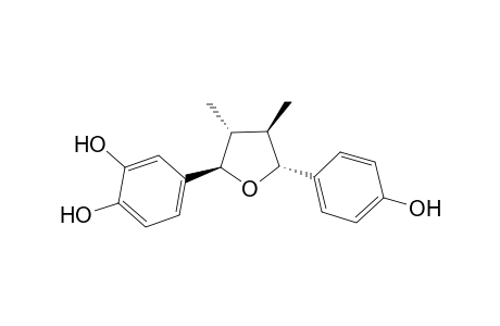 4-[(2R,3R,4R,5R)-5-(4-Hydroxy-phenyl)-3,4-dimethyl-tetrahydro-furan-2-yl]-benzene-1,2-diol