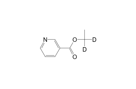 Nicotinic acid,1,1-dideuteroethyl ester