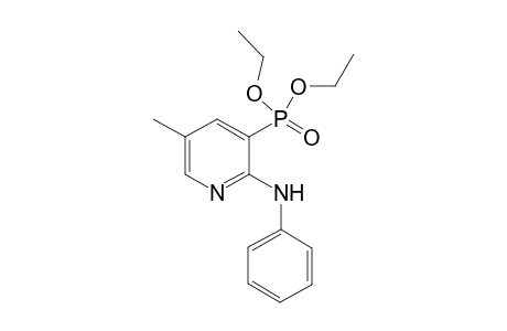 Diethyl[5'-methyl-2'-(phenylamino)pyridin-3'-yl]Phosphonate