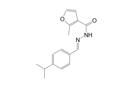 N'-[(E)-(4-isopropylphenyl)methylidene]-2-methyl-3-furohydrazide