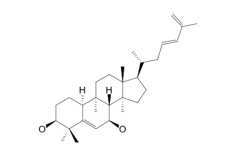 (23E)-Cucurbita-5,23,25-triene-3.beta.,7.beta.-diol