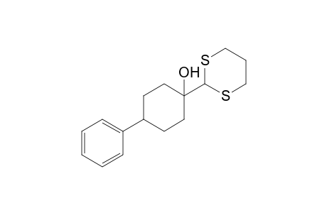 1-(1,3-Dithian-2-yl)-4-phenylcyclohexanol