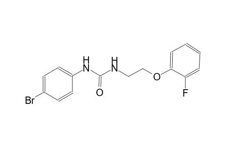 N-(4-Bromophenyl)-N'-[2-(2-fluorophenoxy)ethyl]urea