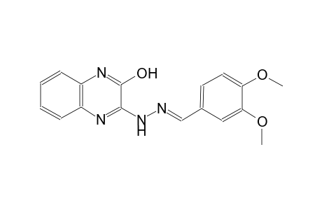 3,4-dimethoxybenzaldehyde (3-hydroxy-2-quinoxalinyl)hydrazone