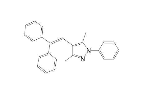 4-(2,2-diphenylethenyl)-3,5-dimethyl-1-phenyl-pyrazole