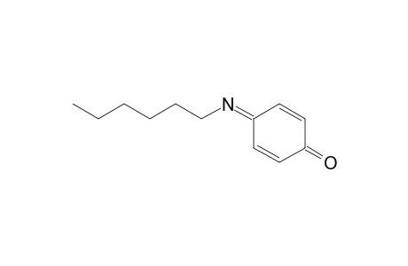 2,5-Cyclohexadien-1-one, 4-(hexylimino)-