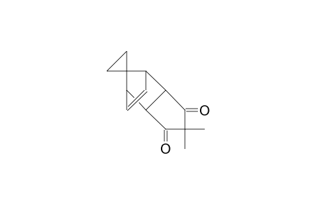 4,4-Dimethyl-3,5-dioxo-10-spiro(1',1'-cyclopropyl)-tricyclo(5.2.1.0/2,6/)dec-8-ene