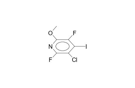 3-CHLORO-2,5-DIFLUORO-4-IODO-6-METHOXYPYRIDINE