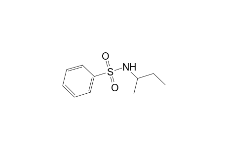 Benzenesulfonamide, N-(1-methylpropyl)-
