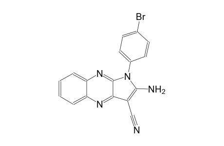 1H-pyrrolo[2,3-b]quinoxaline-3-carbonitrile, 2-amino-1-(4-bromophenyl)-