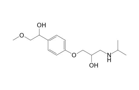 1-[4-(1-hydroxy-2-methoxy-ethyl)phenoxy]-3-(isopropylamino)propan-2-ol