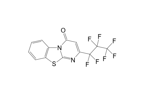 4-(1,1,1,2,2,3,3-heptafluoropropyl)pyrimido[2,1-b]benzothiazole-2-one