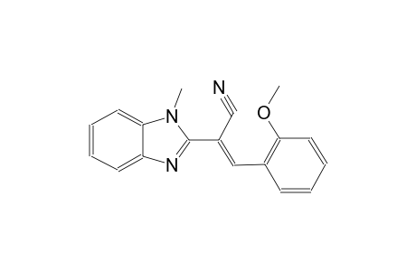 1H-benzimidazole-2-acetonitrile, alpha-[(2-methoxyphenyl)methylene]-1-methyl-
