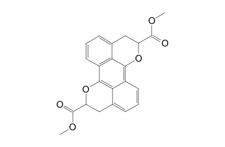 ANTHRA-[9.1-BC:10.5-B'C']-2,3,7,8-TETRAHYDRO-DIPYRAN-2,8-DICARBOXYLIC-ACID,DIMETHYLESTER;(DIASTEREOMER-1)