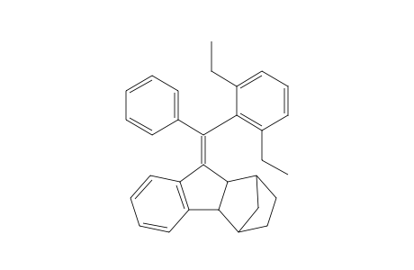 E-9-{1-(2",6"-Diethylphenyl)-1-phenylmethylene}-1,2,3,4,4a,9a-hexahydro-1,4-methano-1H-fluorene