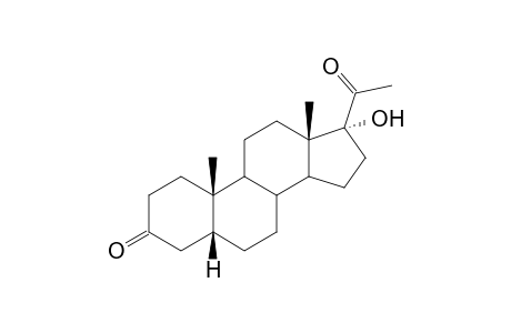 5β-Pregnan-17-ol-3,20-dione