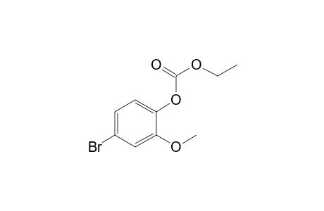 4-Bromo-2-methoxyphenol, o-ethoxycarbonyl-