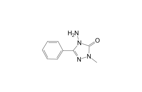 4-Amino-2-methyl-5-phenyl-2,4-dihydro-3H-1,2,4-triazol-3-one