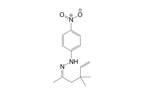1-(4,4-Dimethylhex-5-en-2-ylidene)-2-(4-nitrophenyl)hydrazine