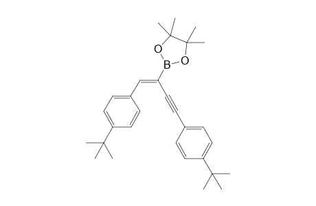 (Z)-2-(1,4-Bis(4-(tert-butyl)phenyl)but-1-en-3-yn-2-yl)-4,4,5,5-tetramethyl-1,3,2-dioxaborolane