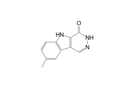 8-methyl-3,5-dihydro-4H-pyridazino[4,5-b]indol-4-one