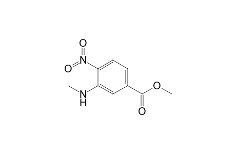 3-(methylamino)-4-nitro-benzoic acid methyl ester