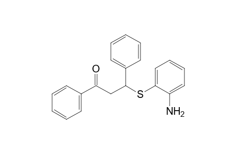3-[(o-aminophenyl)thio]-3-phenylpropiophenone