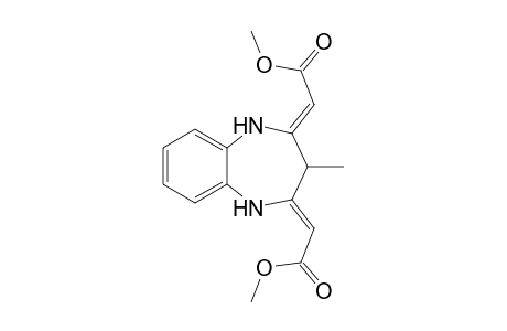 (2Z,2'Z)-Dimethyl 2,2'-(3-methyl-1H-benzo[b][1,4]diazepine-2,4(3H,5H)-diylidene)diacetate