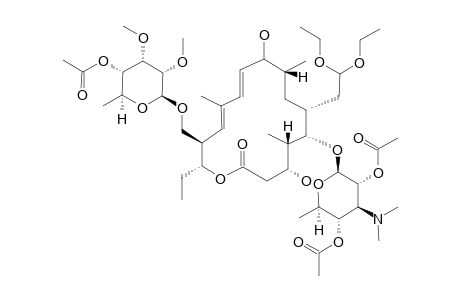 9-HYDRO-2',4',4''-TRI-O-ACETYLDESMYCOSIN-20-DIETHYLACETAL