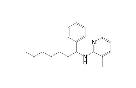 (3-methyl-2-pyridyl)-(1-phenylheptyl)amine