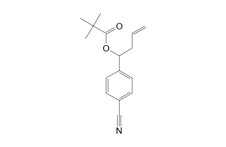 1-(4-Cyanophenyl)but-3-en-1-yl Pivalate