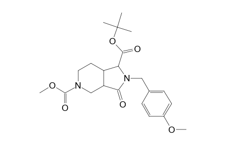2-(4-METHOXYBENZYL)-3-OXO-OCTAHYDROPYRROLO-[3,4-C]-PYRIDINE-1,5-DICARBOXYLIC-ACID-1-TERT.-BUTYLESTER-5-METHYLESTER
