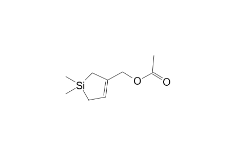 (4,4-Dimethyl-4-silacyclopent-1-en-1-yl)methyl Acetate