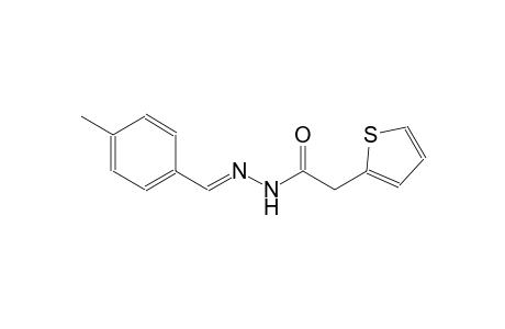 2-thiopheneacetic acid, 2-[(E)-(4-methylphenyl)methylidene]hydrazide