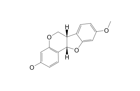 MEDICARPIN;3-HYDROXY-9-METHOXY-PTEROCARPAN