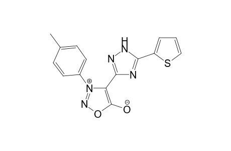 5-(2-Thienyl)-3-[3-(4-methylphenyl)sydnon-4-yl]-1H-[1,2,4]triazole