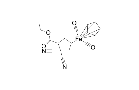 Iron, dicarbonyl(.eta.5-2,4-cyclopentadien-1-yl)[3,3-dicyano-4-(ethoxycarbonyl)cyclopentyl]-, stereoisomer
