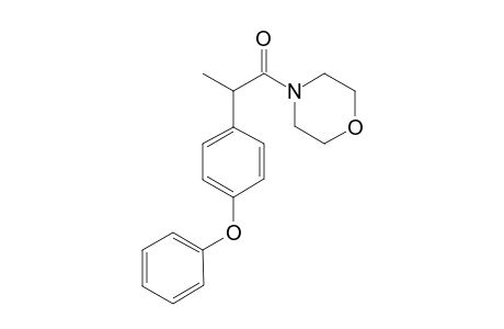 2-Methyl-2-(4-phenoxyphenyl)acetylmorpholinamide