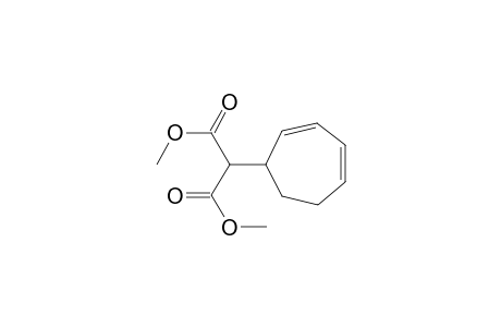 2-(1-cyclohepta-2,4-dienyl)propanedioic acid dimethyl ester