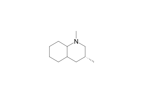 N,3a-Dimethyl-cis-decahydro-quinoline