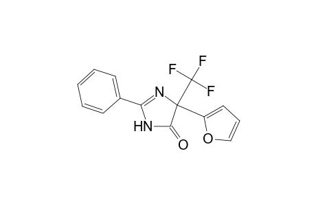 4-(2-furanyl)-2-phenyl-4-(trifluoromethyl)-1H-imidazol-5-one