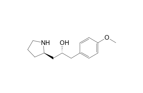 2-Pyrrolidineethanol, .alpha.-[(4-methoxyphenyl)methyl]-, (R*,R*)-(.+-.)-
