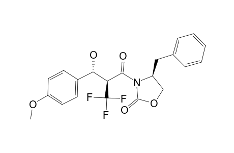 (4-S)-BENZYL-3-[(2-S,3-S)-3-HYDROXY-3-(4-METHOXYPHENYL)-2-(TRIFLUOROMETHYL)-PROPANOYL]-OXAZOLIDIN-2-ONE