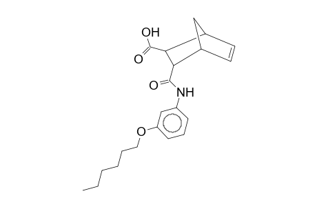 3-([3-(Hexyloxy)anilino]carbonyl)bicyclo[2.2.1]hept-5-ene-2-carboxylic acid
