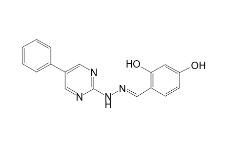 2,4-Dihydroxybenzaldehyde (5-phenyl-2-pyrimidinyl)hydrazone