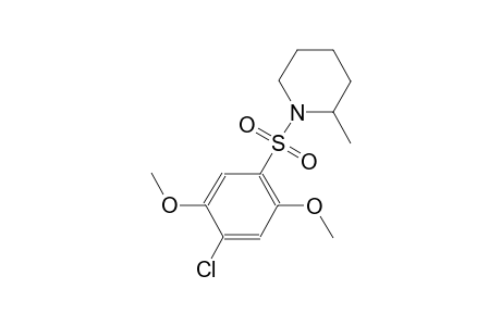 piperidine, 1-[(4-chloro-2,5-dimethoxyphenyl)sulfonyl]-2-methyl-